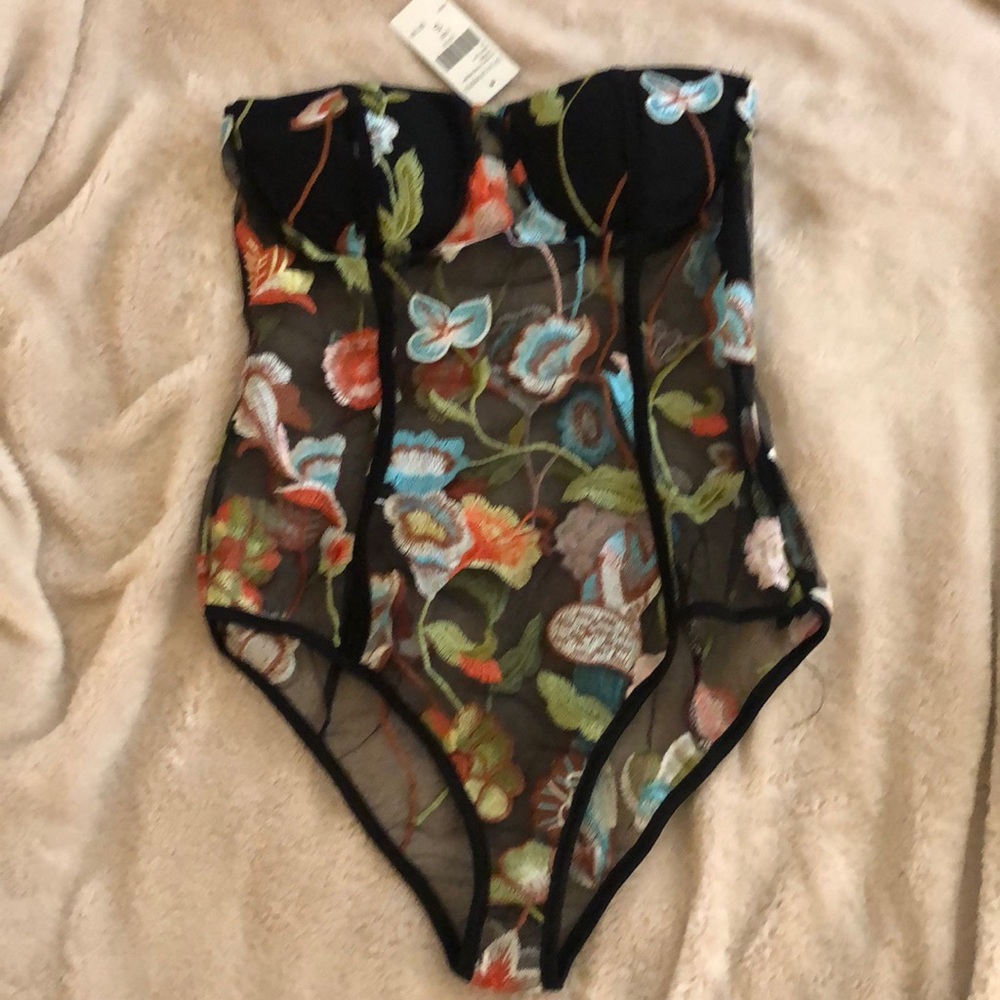 Floral bodysuit
